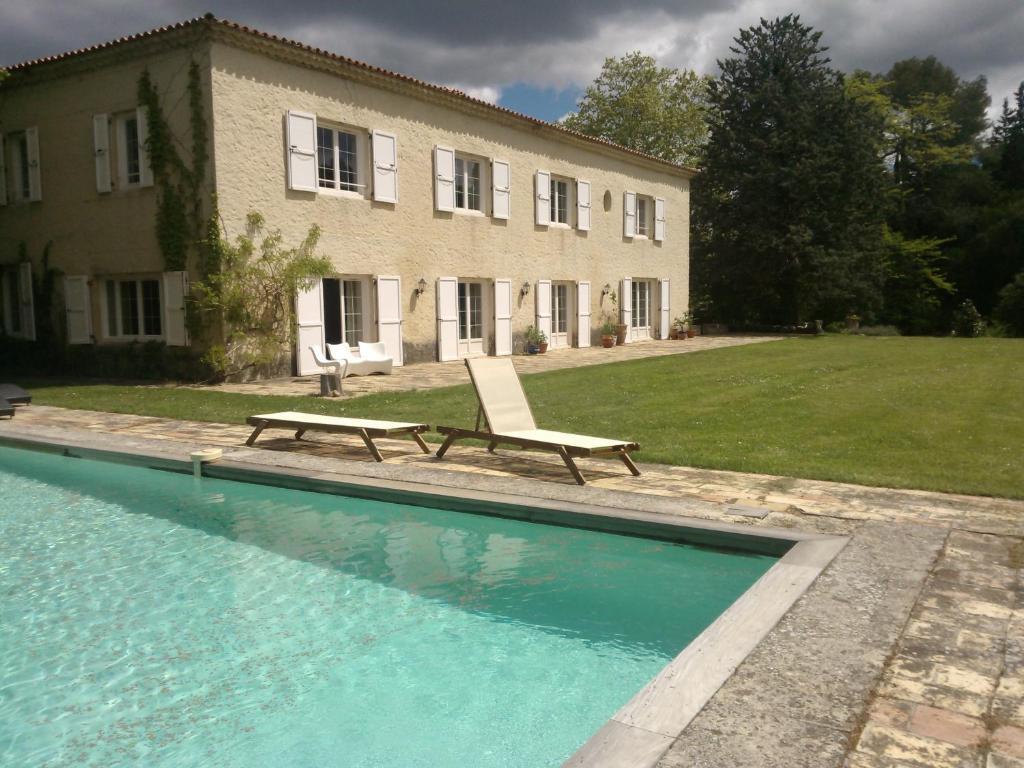 Bed and Breakfast Domaine De Saint Clement Prades-le-Lez Экстерьер фото